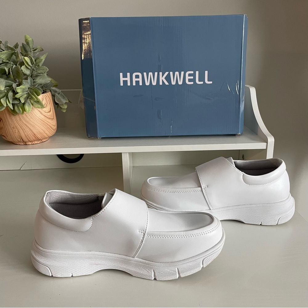 Hawkwell Shoe Healthcare Nursing Slip Resistant Strap Lightweight Women's Size 7